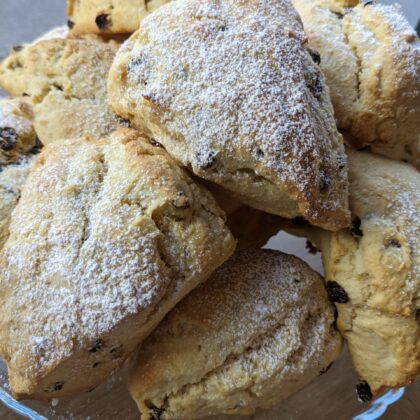 Box of 4 Fruit or Cherry Scones