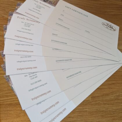 Afternoon Tea for 2 (Eat In) £50 Gift Voucher