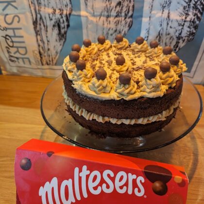 Malted Malteser Cake
