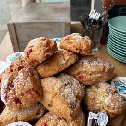 Cherry Scones